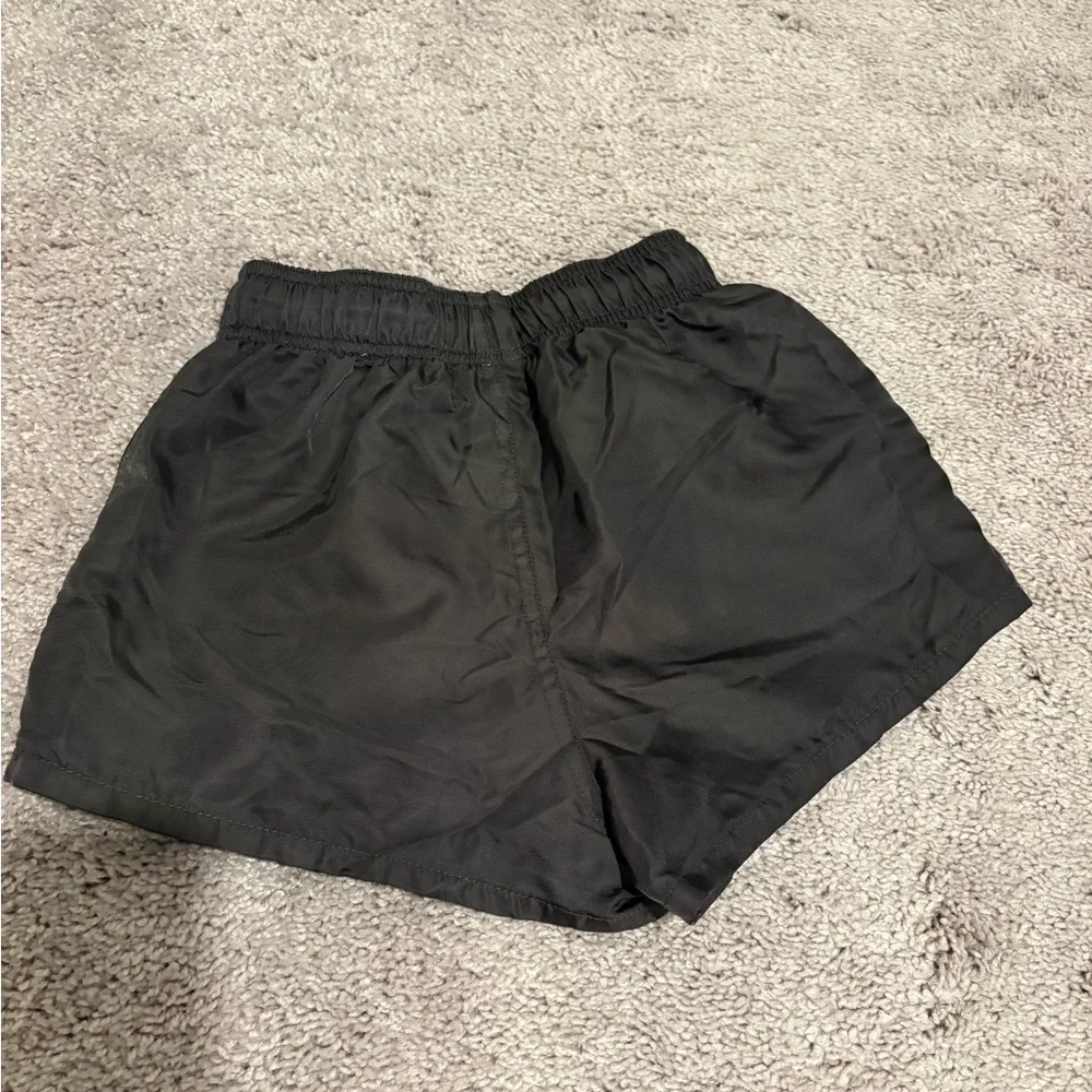 Essentials Fear of God Black Athletic Logo Shorts